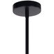 Dudley LED Black / Brass / Black Chandelier Ceiling Light